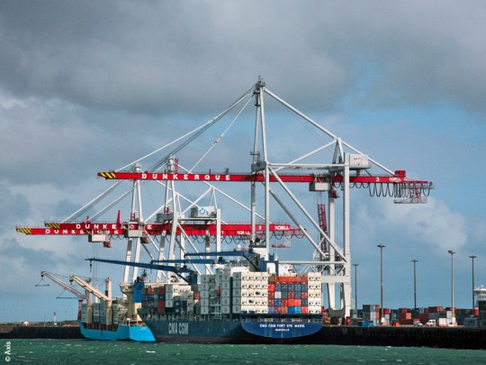 En 2022, le port de Dunkerque a vu son trafic global progresser d'1,5%.